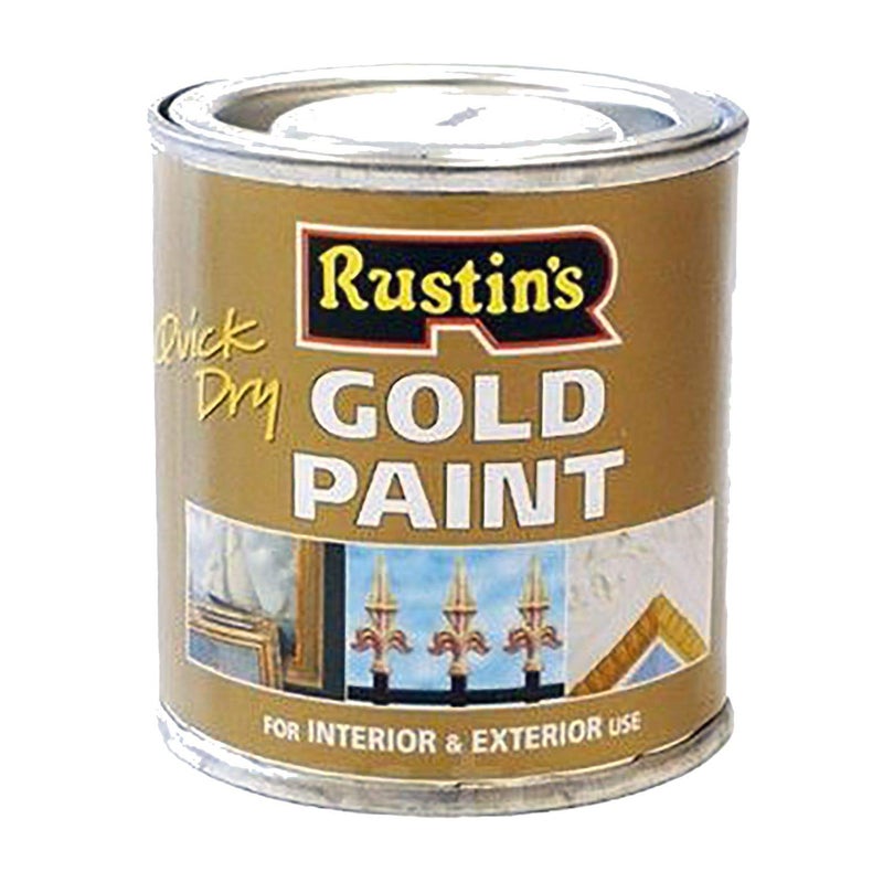 Rustins طلاء رستينز الذهبي 500 مل - Image 1